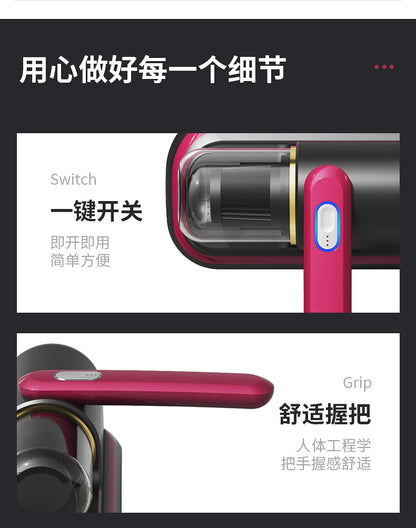 Acaricide household bed wireless high suction ultraviolet sterilizer hand-held vacuum cleaner for acaricide