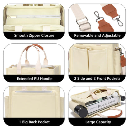 New Women's Large Canvas Handbag Laptop Crossbody Bag Mummy Bag Daily Bag Handbag