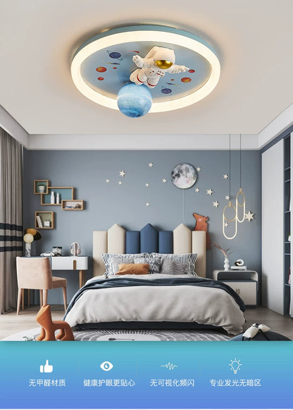 Modern cartoon LED lights children's rooms ceiling lights bedrooms study rooms creative home decoration indoor lighting fixtures
