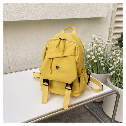 2026 Summer Workwear Style Simple Student School Bag Fashionable Oxford Cloth Backpack Outdoor Leisure Travel Backpack