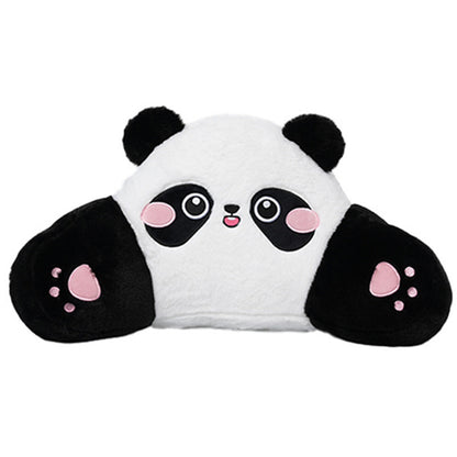 Cartoon car headrest neck pillow bear car sedentary not tired waist pillow four seasons universal car pillow
