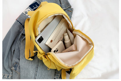 2026 Summer Workwear Style Simple Student School Bag Fashionable Oxford Cloth Backpack Outdoor Leisure Travel Backpack