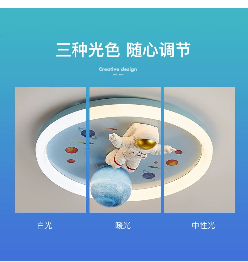 Modern cartoon LED lights children's rooms ceiling lights bedrooms study rooms creative home decoration indoor lighting fixtures
