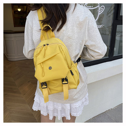 2026 Summer Workwear Style Simple Student School Bag Fashionable Oxford Cloth Backpack Outdoor Leisure Travel Backpack