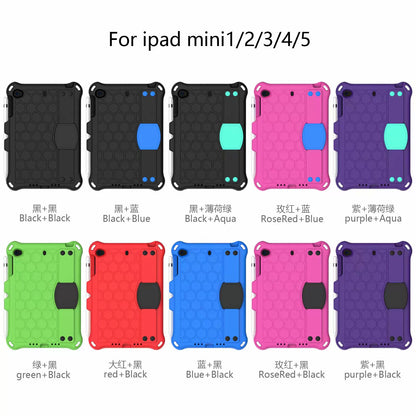 Applicable ipad10.2 inch protective case silicone mini5 drop-resistant iPad9.7 handheld air3 full cover air4