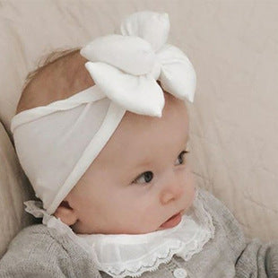 European and American New Halloween Children's Hair Band Pumpkin Head Printed Bow Baby Hair Accessories Baby Headscarf