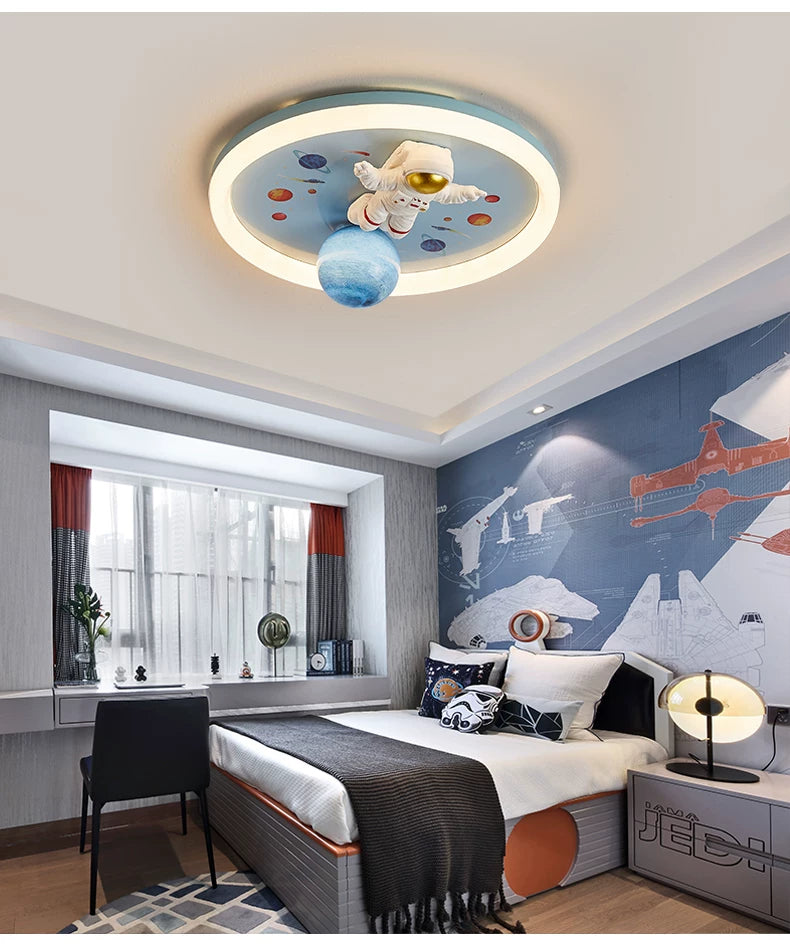 Modern cartoon LED lights children's rooms ceiling lights bedrooms study rooms creative home decoration indoor lighting fixtures