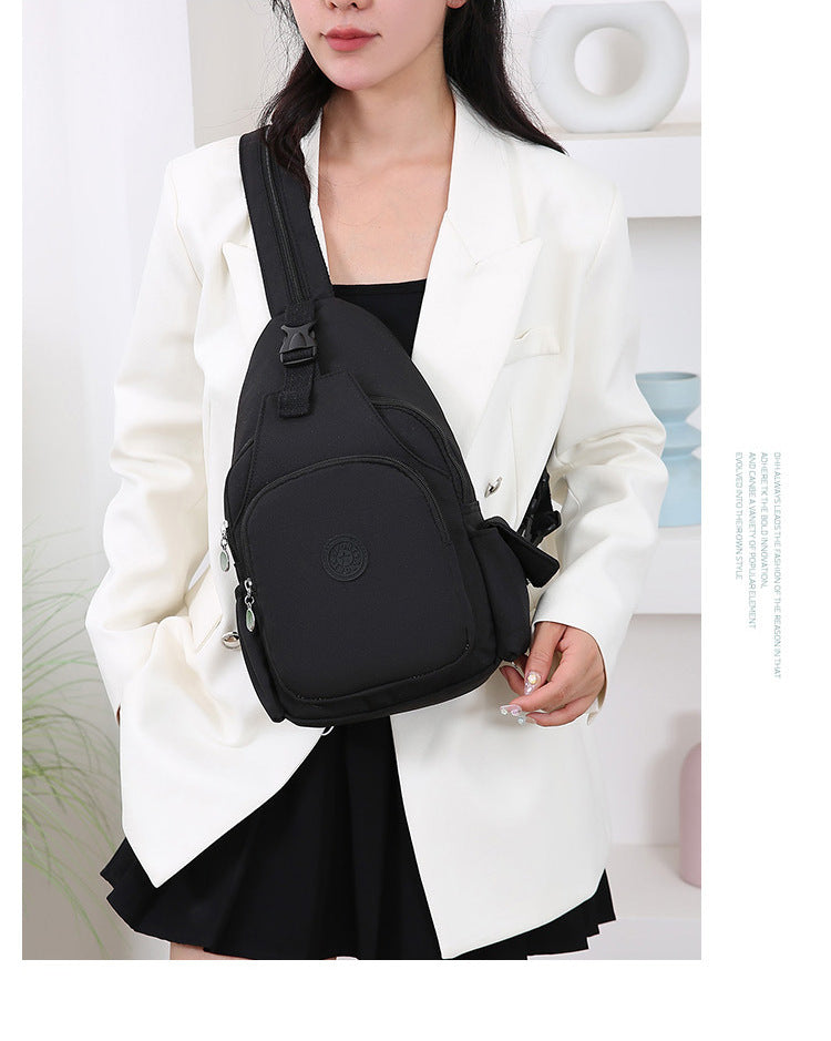 Fashion Chest Bag Backpack Fashion Trend 2026 New Women's Chest Bag Casual Anti-splashing Bag Multifunctional Chest Bag