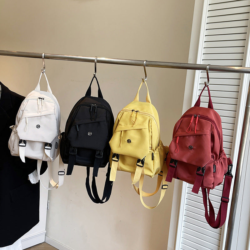 2026 Summer Workwear Style Simple Student School Bag Fashionable Oxford Cloth Backpack Outdoor Leisure Travel Backpack