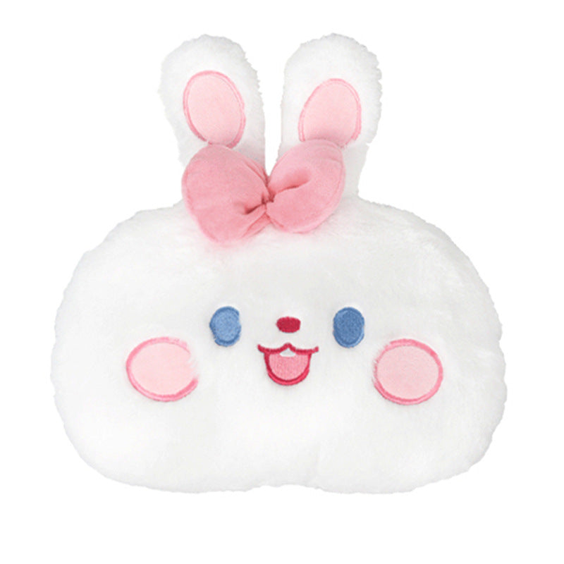 Cartoon car headrest neck pillow bear car sedentary not tired waist pillow four seasons universal car pillow