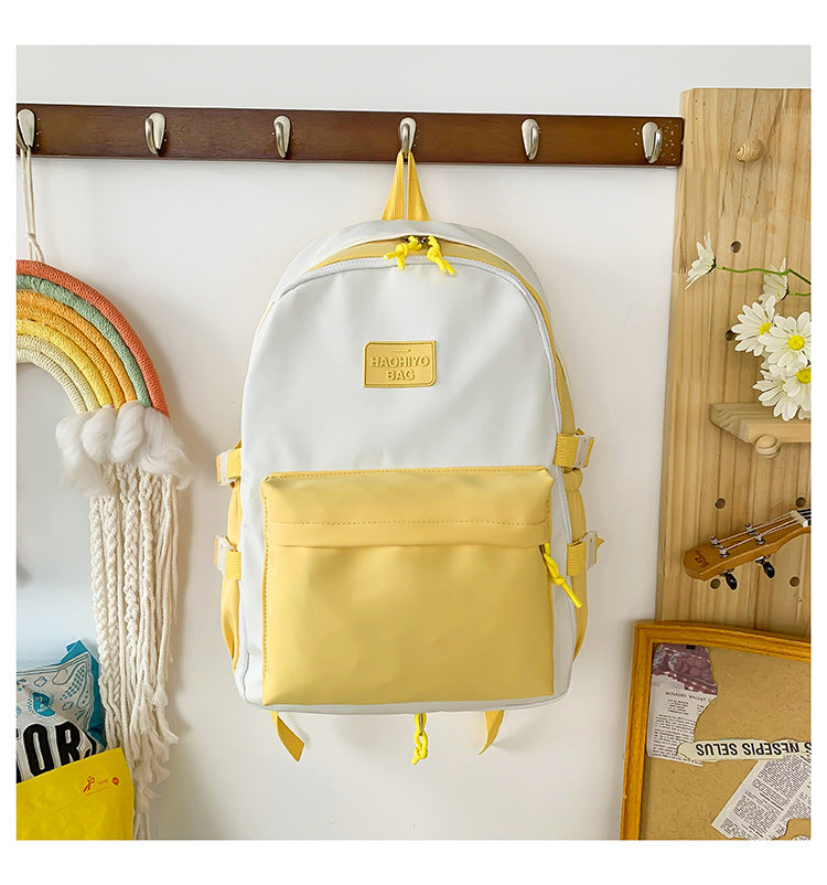 New Front Pieces Detachable Double Backache Bag Girl's Backpack Large Capacity Transparent Baby Bag Multifunctional Student Schoolbag