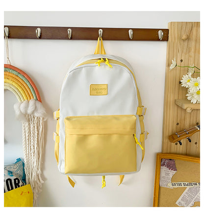 New Front Pieces Detachable Double Backache Bag Girl's Backpack Large Capacity Transparent Baby Bag Multifunctional Student Schoolbag