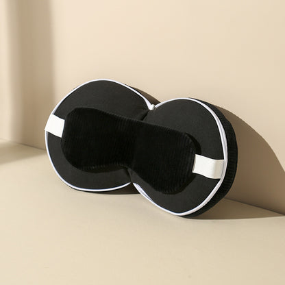 U-shaped pillow shading sleep eye mask two-in-one pillow PP cotton nap rest pillow aircraft travel pillow cutting eye mask pillow