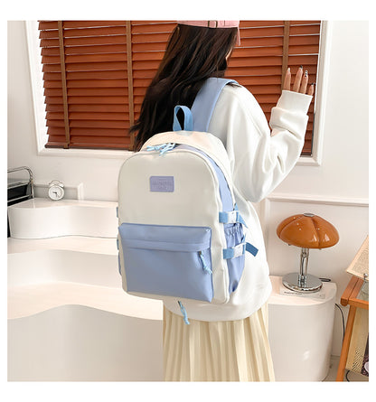 New Front Pieces Detachable Double Backache Bag Girl's Backpack Large Capacity Transparent Baby Bag Multifunctional Student Schoolbag