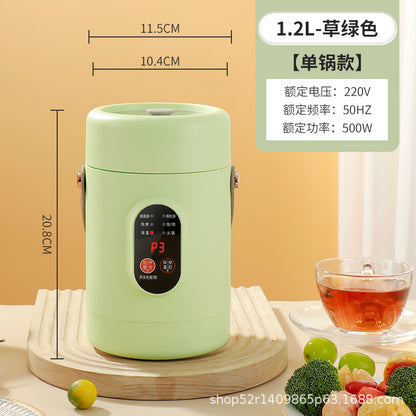 Mini Electric Rice Cooker Smart Small Electric Cooker Portable Small Electric Cooker Office Porridge Soup Non-stick Cooker Gift