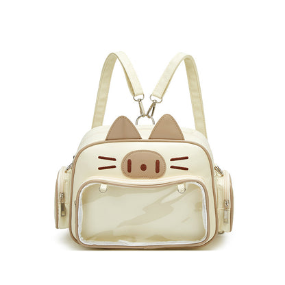 College Style Millet Backpack Foreign Trade New Y2K Trendy Cool Millennium Spice Shoulder Pain Bag Cute Backpack