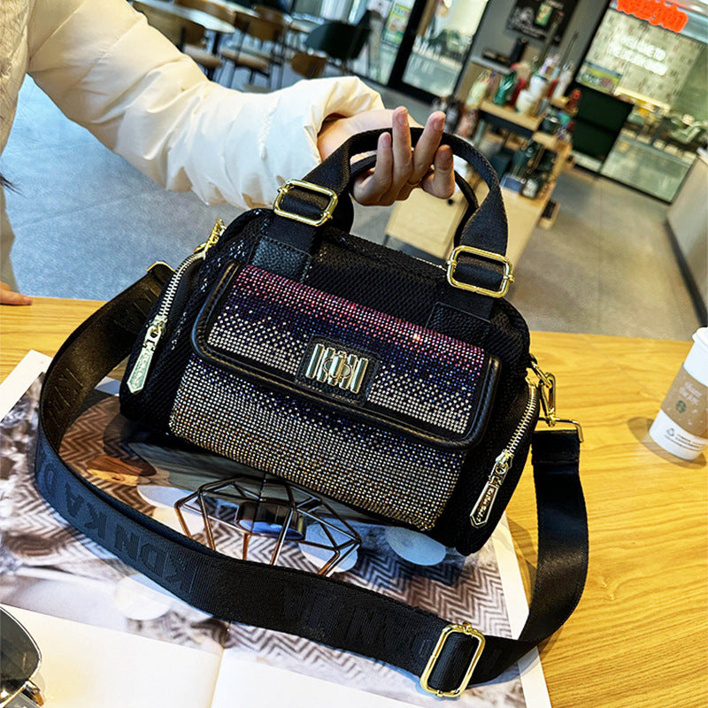 Popular Elegant Bag Women's 2026 New Fashion Handbag High-end Soft Leather Women's Crossbody Bag Pillow Bag Trendy