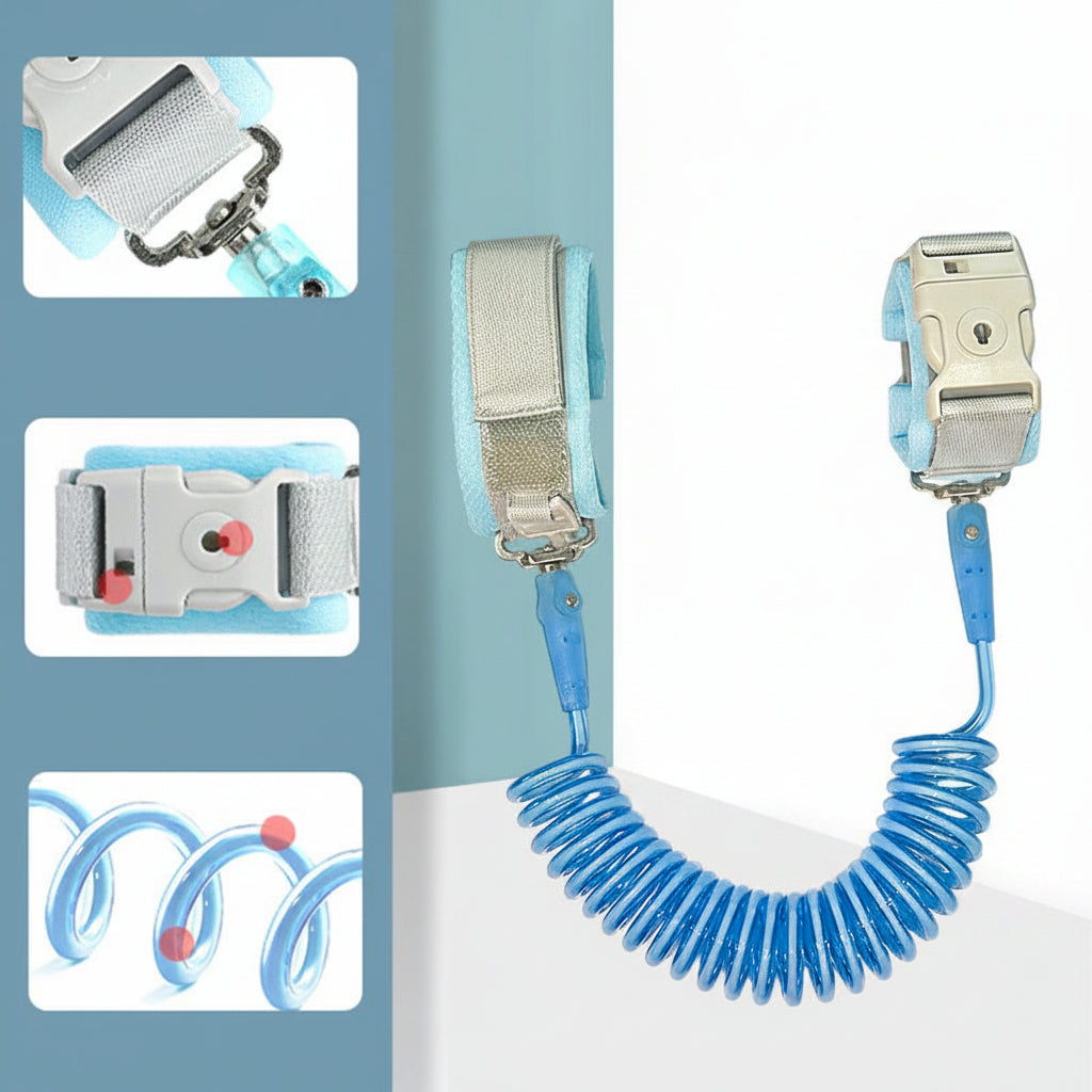 Anti-Lost Rope, Children's Anti-Lost Belt, Traction Rope, Baby and Child Anti-Lost Safety Bracelet, Key Model, Factory Direct Sale