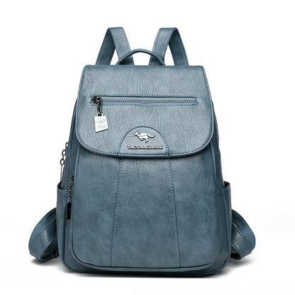 Women's Backpack 2026 Autumn and Winter New Large Capacity Casual Shoulder Bag Fashion College Student Travel Bag One-Piece Generation