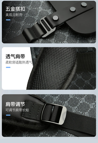 Backpack Men's New Business Commuter Backpack Sports Niche Lightweight Laptop Bag Outdoor Travel Fashion