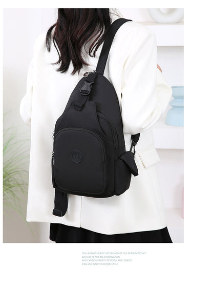 Fashion Chest Bag Backpack Fashion Trend 2026 New Women's Chest Bag Casual Anti-splashing Bag Multifunctional Chest Bag