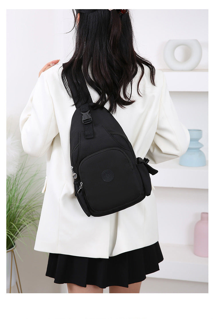 Fashion Chest Bag Backpack Fashion Trend 2026 New Women's Chest Bag Casual Anti-splashing Bag Multifunctional Chest Bag
