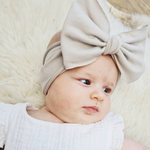 European and American New Halloween Children's Hair Band Pumpkin Head Printed Bow Baby Hair Accessories Baby Headscarf