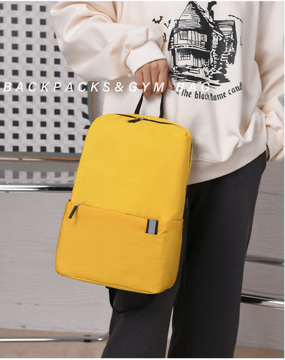 Colorful fashion backpack outdoor sports waterproof backpack lightweight travel bag printed logo gift backpack