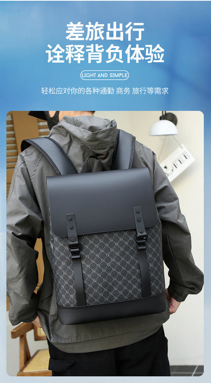 Backpack Men's New Business Commuter Backpack Sports Niche Lightweight Laptop Bag Outdoor Travel Fashion