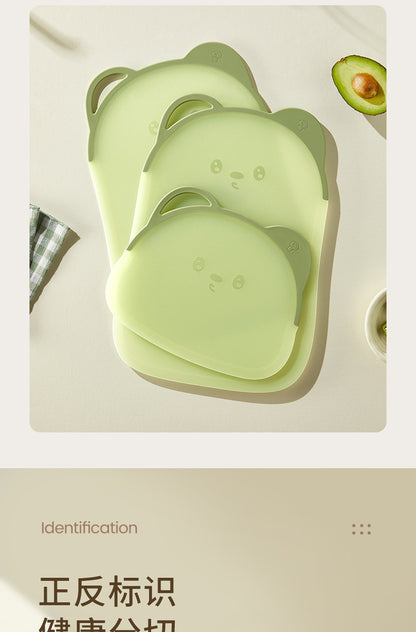 Cutting Board for Home Kitchen, Cartoon Cutting Board, Special Baby Food Supplement, Fruit Cutting, Cute Bear Cutting Board