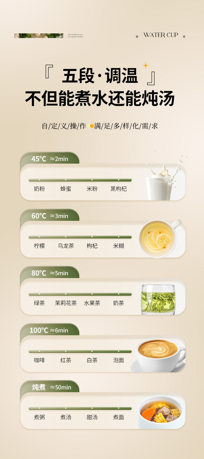 Travel Car Kettle Burning Water Cup Portable Kettle Small Constant Temperature Pot Electric Water Cup Heating Thermos Cup