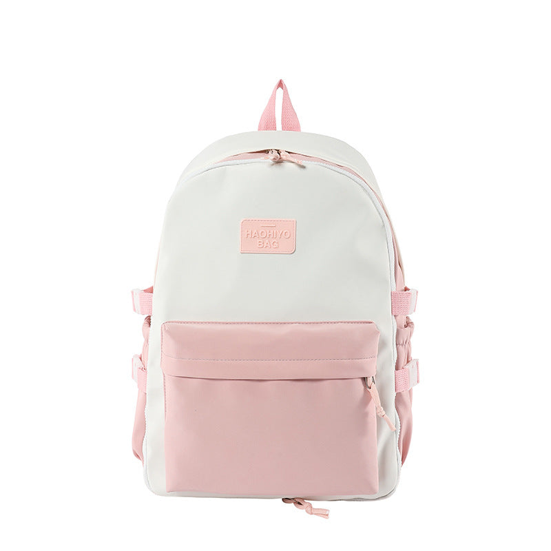 New Front Pieces Detachable Double Backache Bag Girl's Backpack Large Capacity Transparent Baby Bag Multifunctional Student Schoolbag