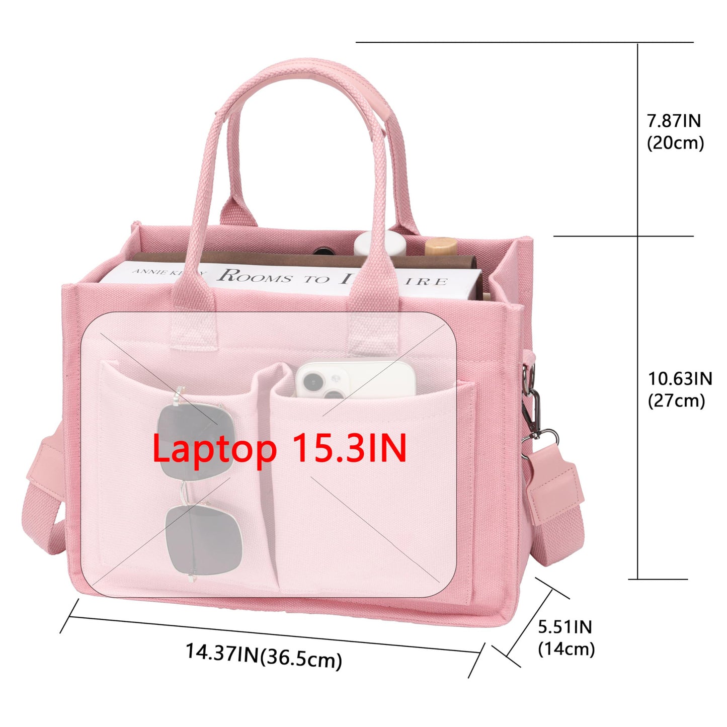 New Women's Large Canvas Handbag Laptop Crossbody Bag Mummy Bag Daily Bag Handbag