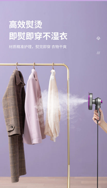 Household small mini portable wet and dry dual-use rotary folding atomizing steam electric ironing and ironing machine