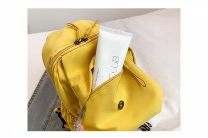 2026 Summer Workwear Style Simple Student School Bag Fashionable Oxford Cloth Backpack Outdoor Leisure Travel Backpack