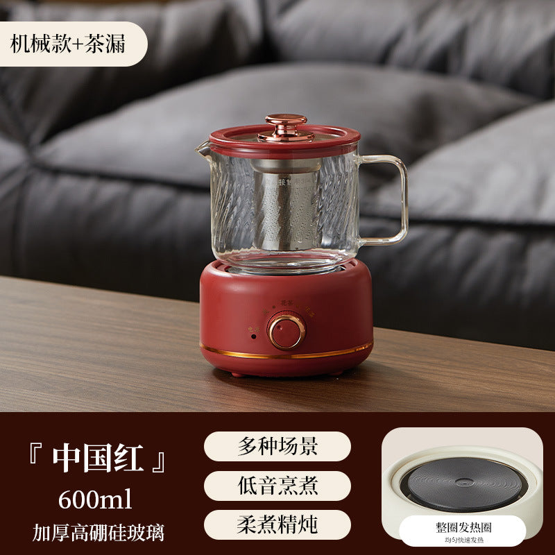 Multi-functional Flower Tea Pot Household Health Pot Mini Glass Boiling Kettle Small Health Cup Gift Electric Stew Cup for Tea