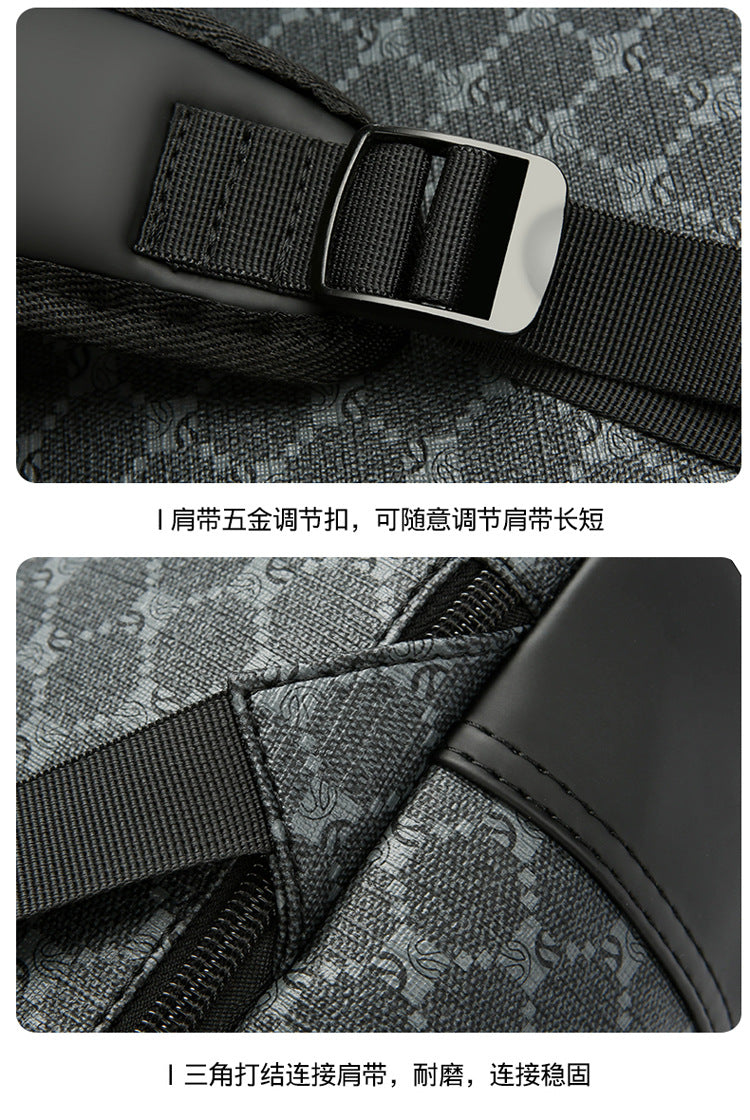 Backpack Men's New Business Commuter Backpack Sports Niche Lightweight Laptop Bag Outdoor Travel Fashion