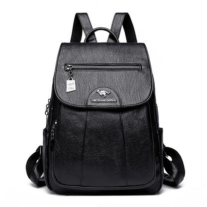 Women's Backpack 2026 Autumn and Winter New Large Capacity Casual Shoulder Bag Fashion College Student Travel Bag One-Piece Generation