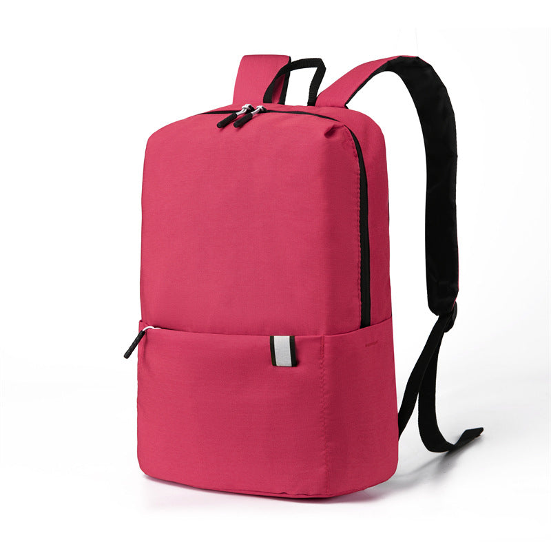 Colorful fashion backpack outdoor sports waterproof backpack lightweight travel bag printed logo gift backpack