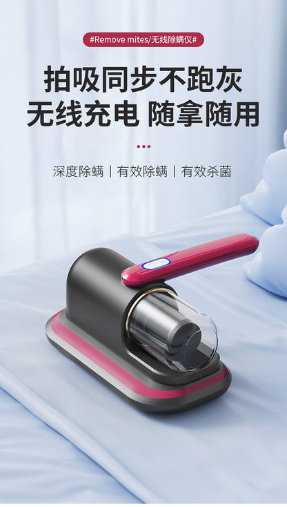 Acaricide household bed wireless high suction ultraviolet sterilizer hand-held vacuum cleaner for acaricide