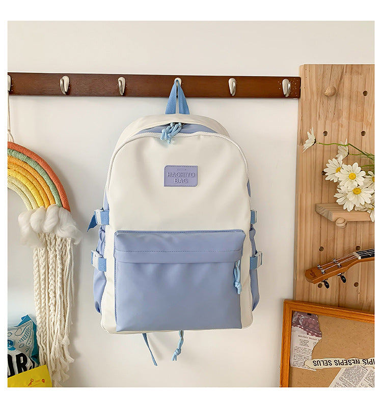 New Front Pieces Detachable Double Backache Bag Girl's Backpack Large Capacity Transparent Baby Bag Multifunctional Student Schoolbag