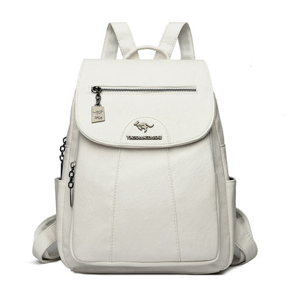 Women's Backpack 2026 Autumn and Winter New Large Capacity Casual Shoulder Bag Fashion College Student Travel Bag One-Piece Generation