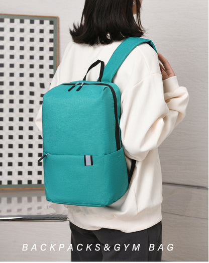 Colorful fashion backpack outdoor sports waterproof backpack lightweight travel bag printed logo gift backpack