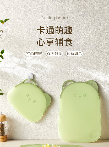Cutting Board for Home Kitchen, Cartoon Cutting Board, Special Baby Food Supplement, Fruit Cutting, Cute Bear Cutting Board