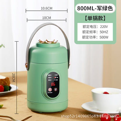 Mini Electric Rice Cooker Smart Small Electric Cooker Portable Small Electric Cooker Office Porridge Soup Non-stick Cooker Gift