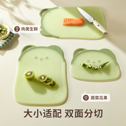 Cutting Board for Home Kitchen, Cartoon Cutting Board, Special Baby Food Supplement, Fruit Cutting, Cute Bear Cutting Board