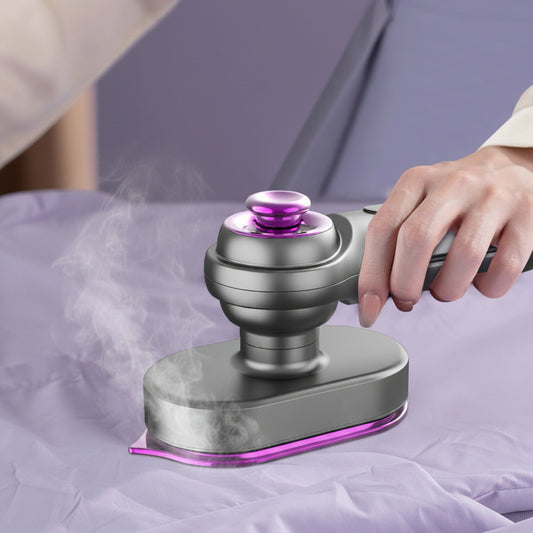 Household small mini portable wet and dry dual-use rotary folding atomizing steam electric ironing and ironing machine