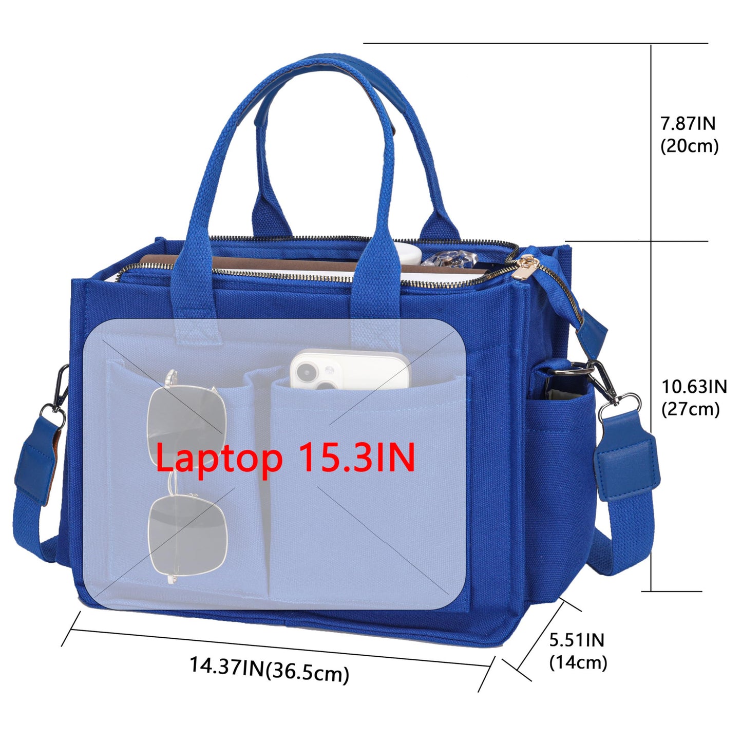 New Women's Large Canvas Handbag Laptop Crossbody Bag Mummy Bag Daily Bag Handbag