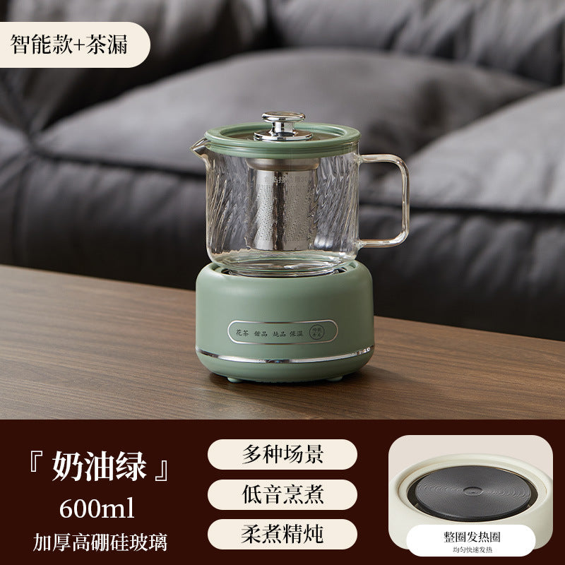 Multi-functional Flower Tea Pot Household Health Pot Mini Glass Boiling Kettle Small Health Cup Gift Electric Stew Cup for Tea