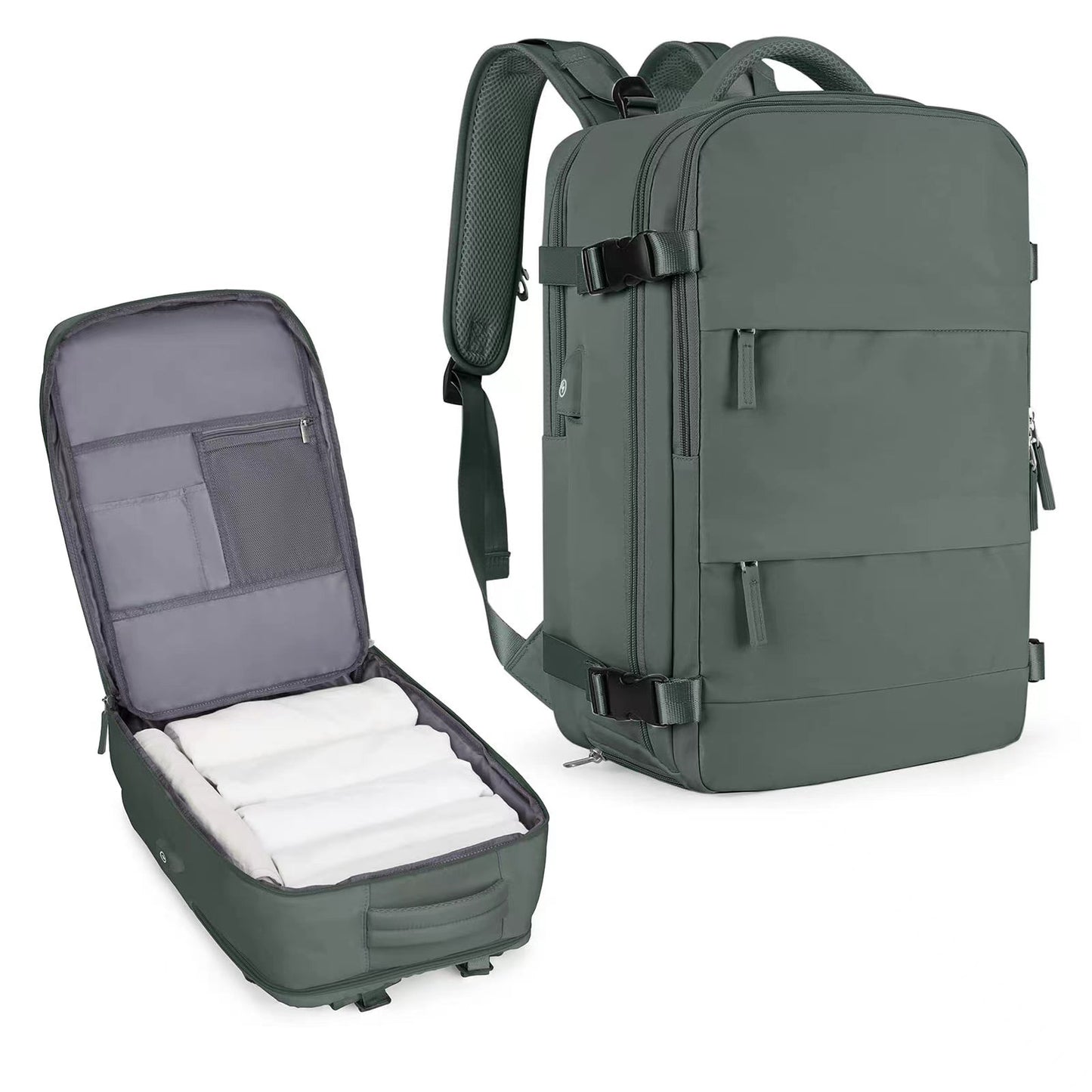 Cross-border Girls' Backpack Super Capacity Multifunctional Dry and Wet Classification Short-distance Travel Nylon Waterproof bags